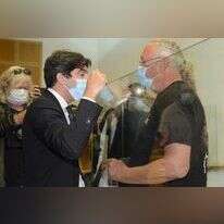 אריה שיף (מימין) בבית המשפט. | דודו גרינשפן