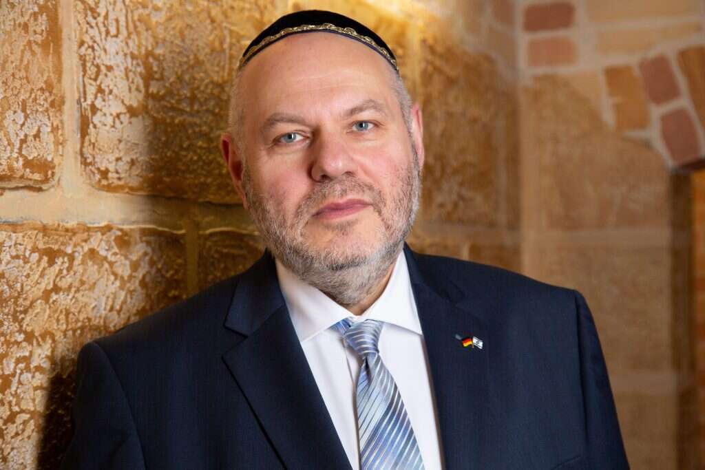 ראש הקהילה היהודית של האלה, מקס פריבורוסקי. באדיבות המצולם