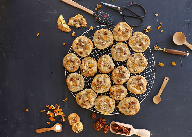 עוגיות חמאה ופירות יבשים מושלמות. | אפרת ליכטנשטט