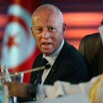 נשיא תוניסיה קייס סעיד. | AFP נשיא תוניסיה קייס סעיד. | AFP