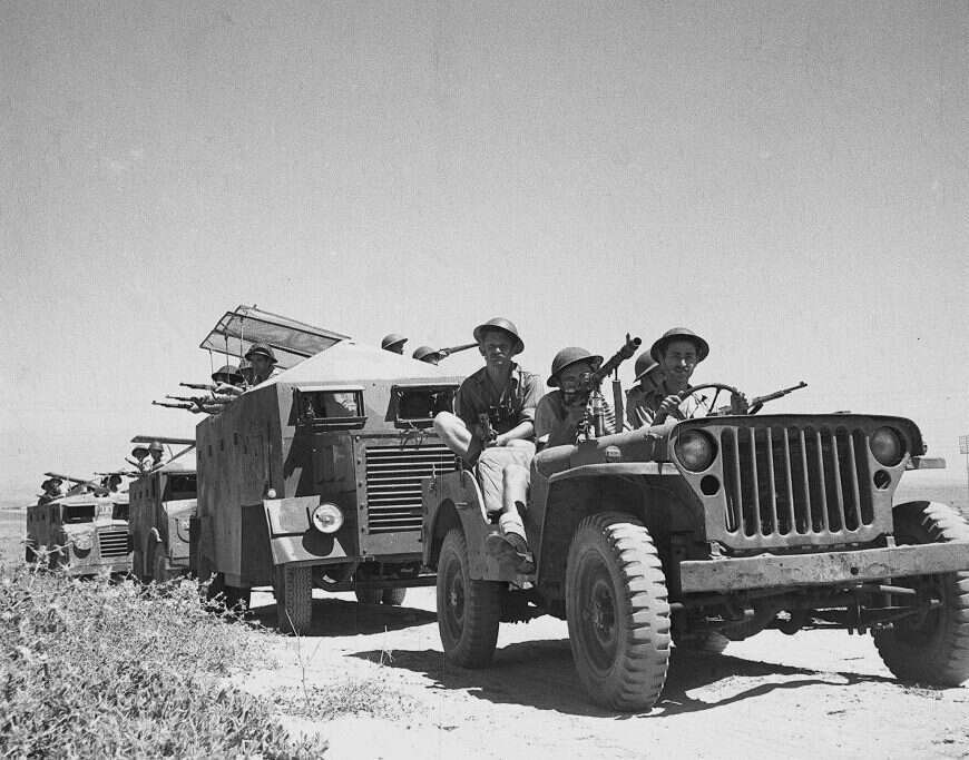 "איזו ברירה הייתה לנו? היינו חייבים, אחרת לא הייתה ירושלים". שיירות בדרך לעיר. | קלוגר זולטן, לע"מ