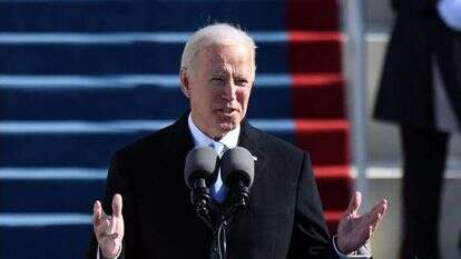 ביידן בנאומו בשבוע שעבר. | AFP