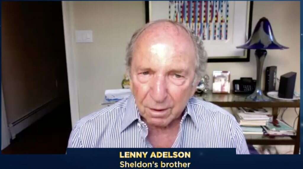 לני אדלסון. אחיו של שלדון אדלסון ז"ל לני אדלסון. אחיו של שלדון אדלסון ז"ל