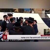 מסך מתוך המהדורה המרכזית, חדשות 13