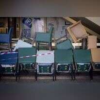 מסעדה סגורה בתל אביב. | מרים אלסטר, פלאש 90