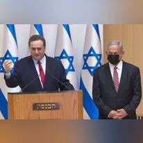 נתניהו וכ"ץ בהצגת התוכנית הכלכלית, השבוע