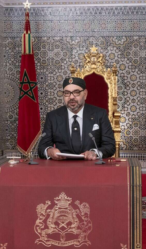 "התפיסה המרוקנית היא המציאותית ביותר. לטראמפ היה אומץ למשוך את הפלסטר". מוחמד מלך מרוקו. | AFP