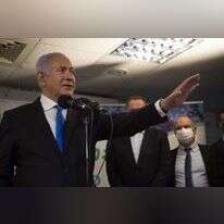 ראש הממשלה בנימין נתניהו מבקר במתחם חיסונים בנצרת. | EPA