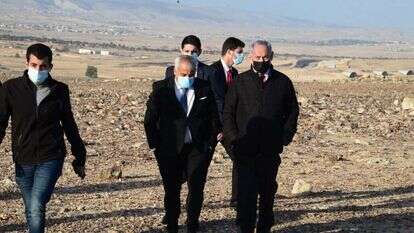 נתניהו בערערה, ביום חמישי. | הרצל יוסף