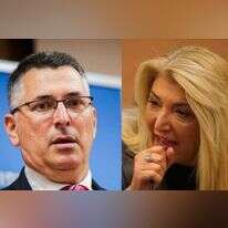 אסנת מארק וגדעון סער. צילומים: שמוליק גרוסמן - דוברות הכנסת, אורן בן חקון