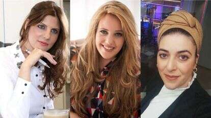 הילה חסן לפקוביץ, רחלי מורגנשטרן, ציפי מנהיימר. צילומים: באדיבות המצולמת, חלי חליוה סלע, דבורי פשדנובק