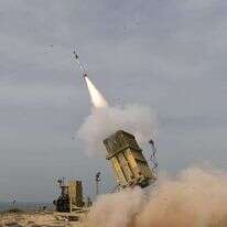 מערכת כיפת ברזל בפעולה. | אגף דוברות והסברה, משרד הביטחון