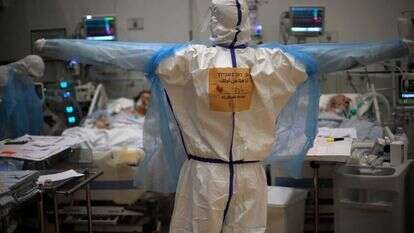 מחלקת קורונה בישראל. | AFP