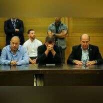 יעלון, אשכנזי וניסנקורן בישיבת סיעת כחול לבן, נובמבר 2019. | אורן בן חקון