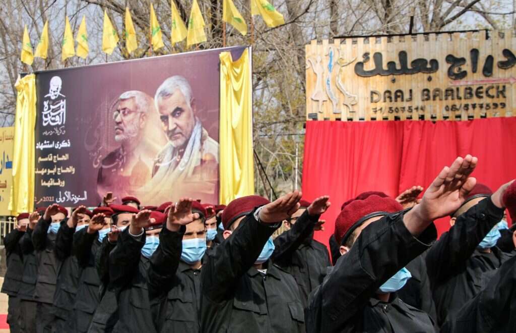 חיילי חיזבאללה בדרום לבנון. | AFP חיילי חיזבאללה בדרום לבנון. | AFP