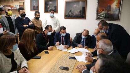 בל"ד, תע"ל וחד"ש חותמות על הסכם ריצה משותפת. | דוברות הרשימה המשותפת