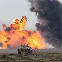 תרגיל צבאי באיראן. | AFP