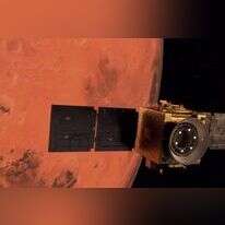 אילוסטרציה של הגשושית ליד מאדים. | EPA