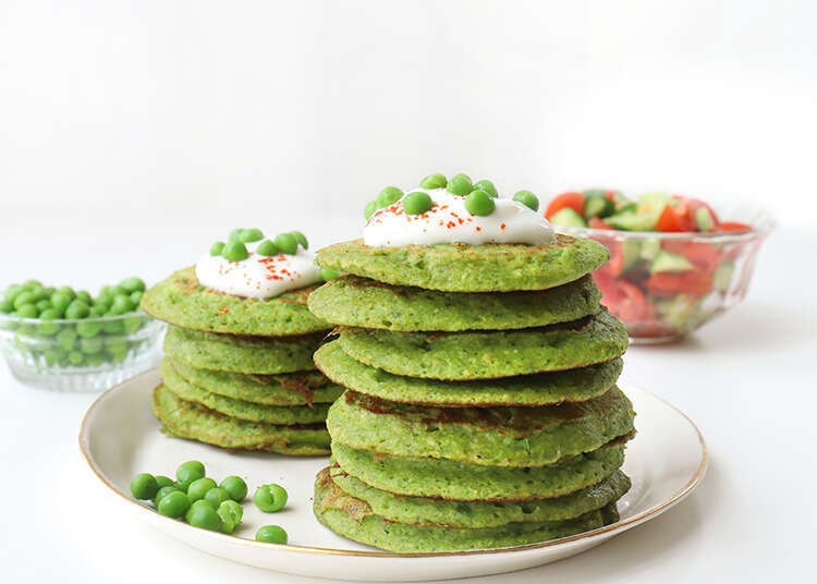 מיני פנקייקס אפונה. | אפרת ליכטנשטט