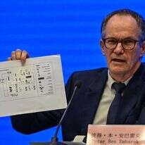 ראש משלחת ארגון הבריאות העולמי, פיטר בן אמברק. | AFP ראש משלחת ארגון הבריאות העולמי, פיטר בן אמברק. | AFP