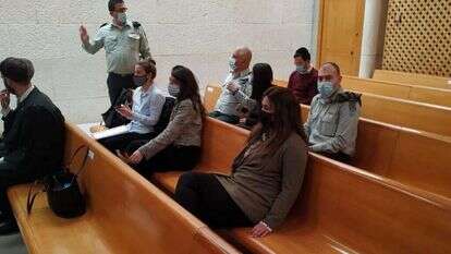 נציגי צה"ל בדיון בבג"ץ, ביום חמישי