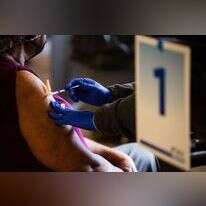 מתחסנים בארה"ב. | גטי אימג'ס