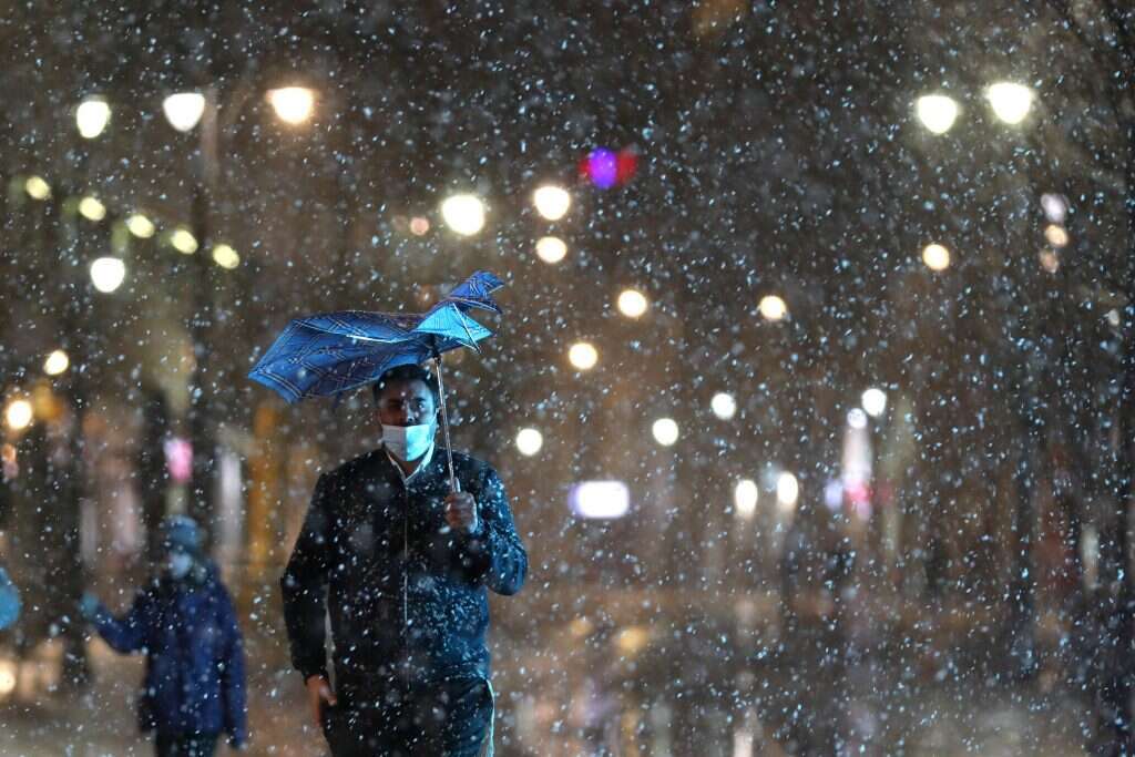שלג בירושלים, ארכיון. | EPA