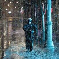 שלג בירושלים, ארכיון. | EPA