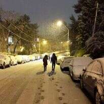 שלג בירושלים. | רינה נקונצ'ני