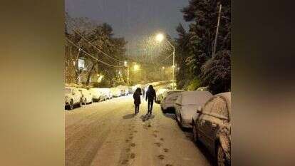 שלג בירושלים. | רינה נקונצ'ני