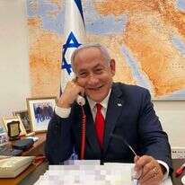 ראש הממשלה בעת השיחה עם ביידן. ארכיון. | דוברות