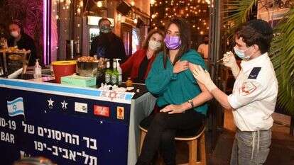 בר החיסונים של עיריית תל-אביב יפו. | כפיר סיוון