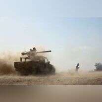 כוחות סעודיים נלחמים בחות'ים. | AFP