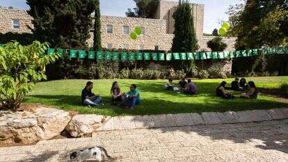 סטודנטים באוניברסיטה העברית. | דודי וקנין
