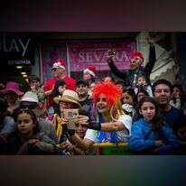 אילוסטרציה. מסיבת פורים בחולון, 2017. | פלאש 90