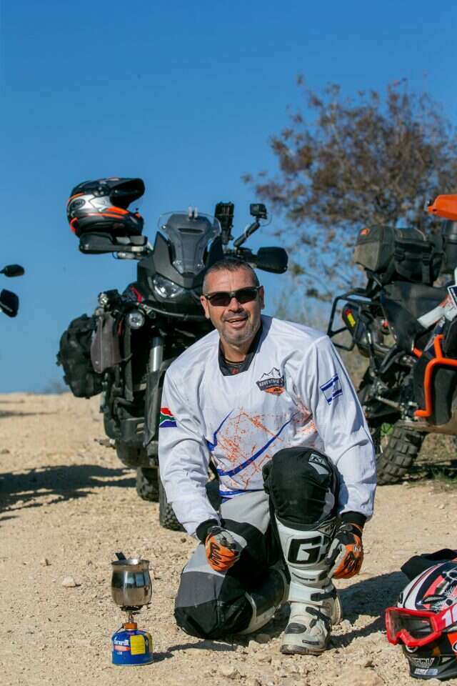 משה ברונכר (49) מראשון־לציון, יועץ כלכלי ומארגן טיולי אופנועים. | יוסי אלוני