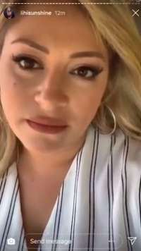 מסך מתוך האינסטגרם