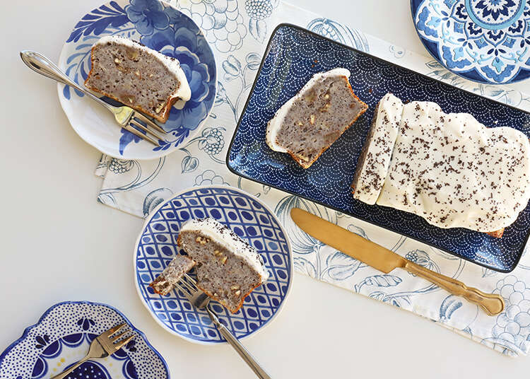 עוגת בננה פרג בציפוי גבינת שמנת. | אפרת ליכטנשטט