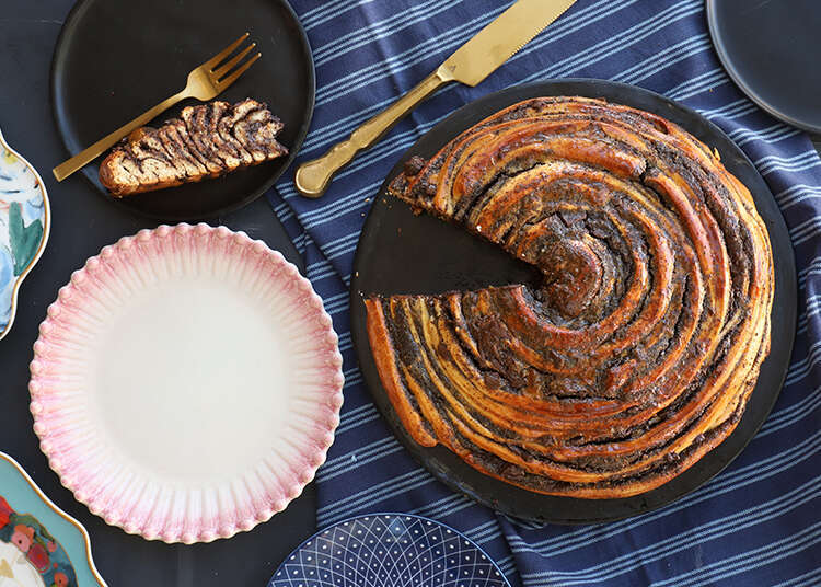 שבלול פרג ושוקולד משפחתי. | אפרת ליכטנשטט