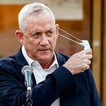 בני גנץ. | AFP