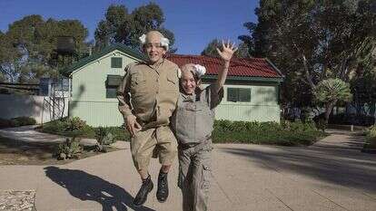 פורים בצריף בן גוריון. | חנן אפשטיין