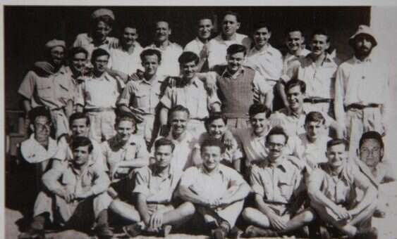 חנינה ביום ההולדת המלכותי. אסירי ביריה ובית הערבה ביום שחרורם. | ארכיון הפלמ"ח