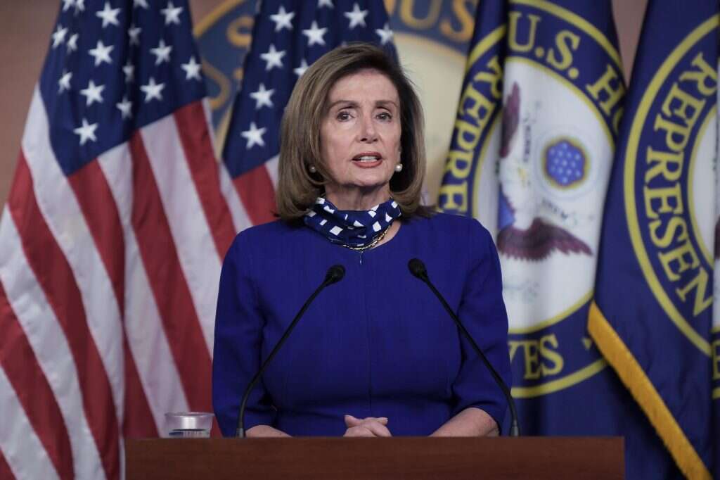 לא דאגה לאבטחה מספקת. ננסי פלוסי. | גטי אימג'ס