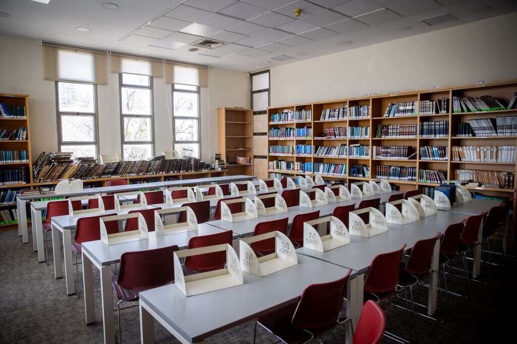 הלימוד המשותף חסר. אולם הלימוד הריק ב"מתן". | יונתן זינדל, פלאש 90