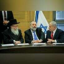 נתניהו, דרעי וליצמן בנובמבר 2019. | אורן בן חקון