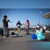 טיילת תל אביב, ערב פורים. | מרים אלסטר, פלאש 90