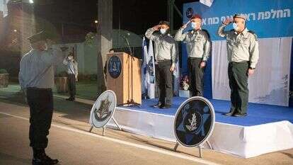 אלוף אלמוז בטקס החלפת ראש אכ"א. | דובר צה"ל אלוף אלמוז בטקס החלפת ראש אכ"א. | דובר צה"ל