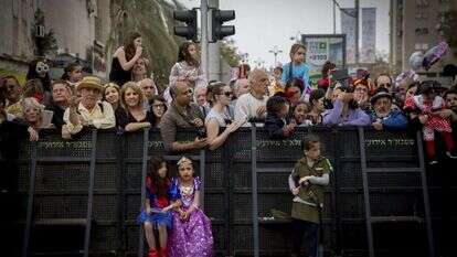 פורים בחולון. | פלאש 90