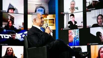 בנימין נתניהו בכנס