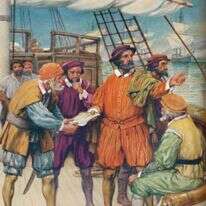 סיפור חייו שזור הרפתקאות, דרמות וקונפליקטים. פרדיננד מגלן בציורו של ארתור פרסי דיקסון, 1925. | גטי אימג'ס